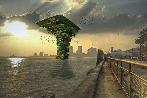 Sea Tree. Image: Architect Koen Olthuis - Waterstudio.NL